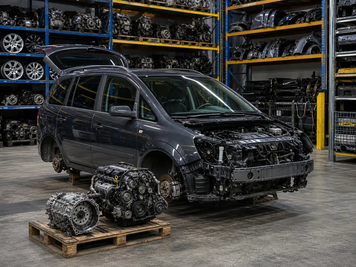 Opel Zafira B 2010 на части