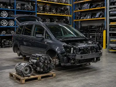 Opel Zafira B на части